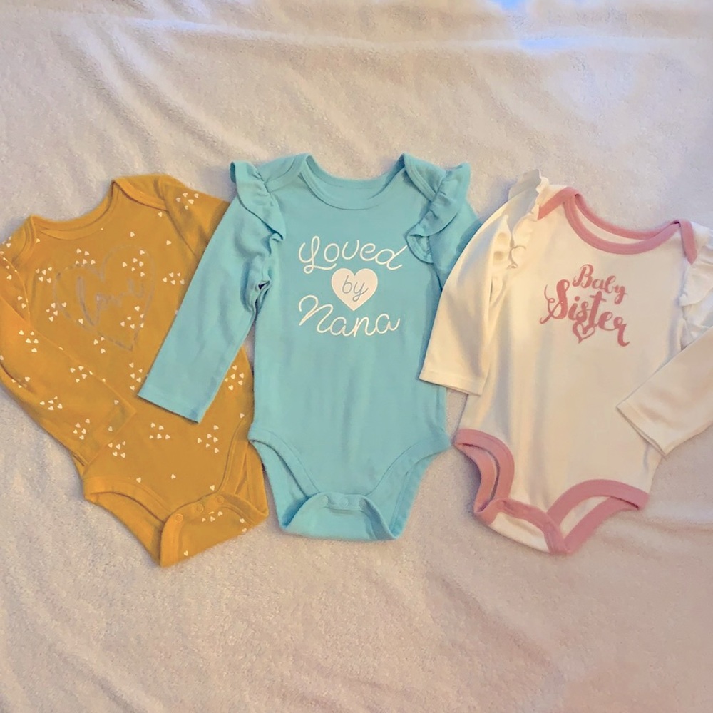 Baby girl long sleeve shirts